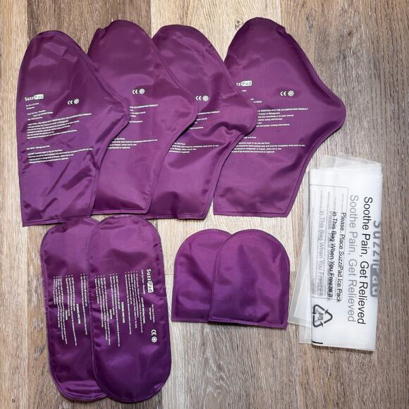 SuzziPad Replacement Ice Gel Packs for Cold Therapy Gloves and Socks - Picture 1 of 3